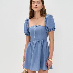 Reformation Malvina Linen Dress - NWT Sz 10